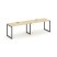 Рабочая станция 1 сторонняя SN-4O.ORS-012 (2360х700х750) (Тиквуд Светлый/Металл Антрацит)