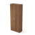 2Ш.005.1 Шкаф для документов высокий закрытый 790x370x1960 (Дуб)