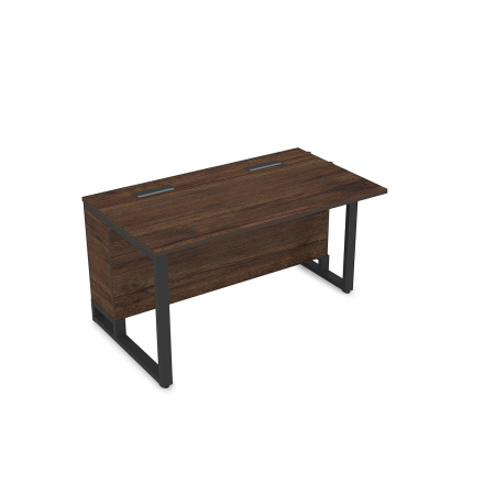 16СПН.182 Стол прямой бенч, начальный модуль  (1200x800x750) (Брауни | Черный)