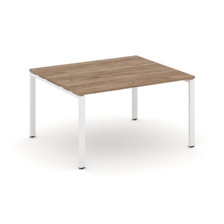 Стол переговорный SN-6P.SPRG-032.3 (1180х1180х750) (Дуб Табак/Металл Белый)