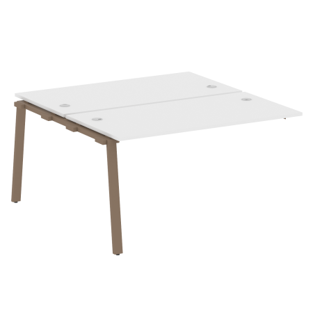 Проходной наборный элемент рабочей станции Metal System Style БА.ПРС-СП-2.3 1400x1475x750 (Белый/Мокко металл)