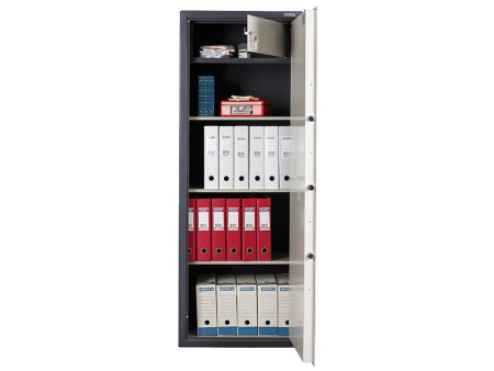 Офисный сейф VALBERG ASM 165T EL графит (Графит/Светло-серый)