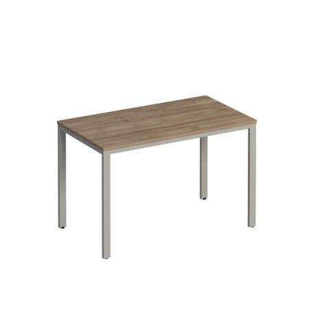 Стол письменный на металлокаркасе  Комфорт МП2 К 161 1200x670x750 (Дуб шамони темныйСерый)
