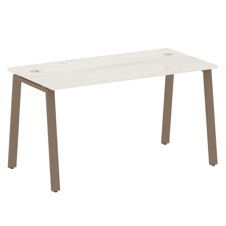 Стол письменный Metal System Style БА.СП-3 1400x720x750 (Дуб Наварра/Мокко металл)