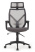 Офисное кресло Oliver RCH W-203AC Черный пластик | Серый (Серый | Черный)