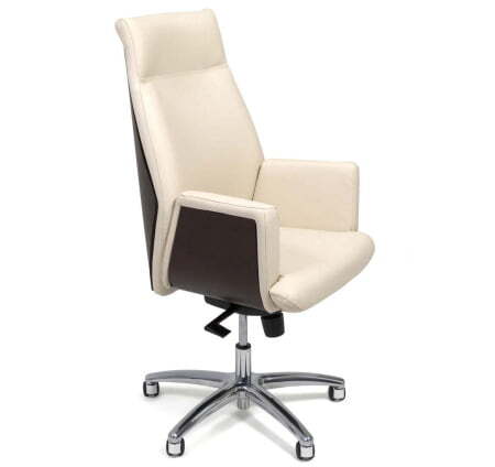 ZEUS/A Кресло для руководителя (Палисандр | Бежевый)