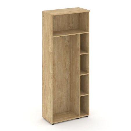 Гардероб широкий неглубокий SN.GB.E-003 (796х400х1982) (Тиквуд Светлый)