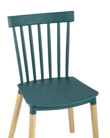 Стул Field пластик темно-бирюзовый (Стул пластиковый Field темно-бирюзовый)