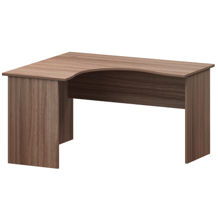 Стол компактный левый Арго А-204.60.ЛВ 1400x1200x760 (Темный шимо)