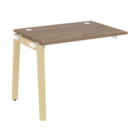 Наборный элемент рабочей станции на деревянных опорах Onix Wood OW.1.NRS-1.7 980x720x750 (Дуб Аризона/Дуб Светлый)