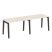 Рабочая станция на деревянных опорах Onix Wood OW.RS-2.2.7 2360x720x750 (Тиквуд Светлый/Дуб Темный)