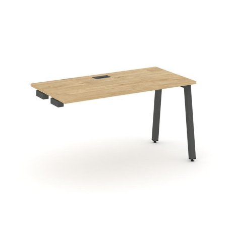 Стол-приставка к опорным элементам SN-5A.OPRS-014 (1580х700х750) (Тиквуд Светлый/Металл Антрацит)