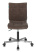 Кресло CH-330M темно-коричневый Light-10 крестов. металл хром (Темно-коричневый)
