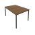 Рабочая станция на металлокаркасе Slim С.СП-3.3 980x1475x750 (Серый/Антрацит металл)