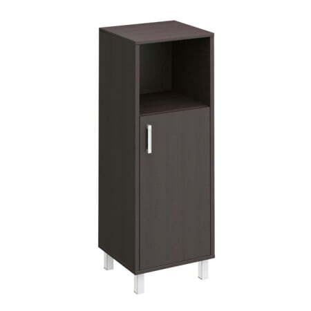 Шкаф для документов ПРАВЫЙ, дверь ДСП без замка + ниша Борн B 421-812 480x450x1310 (Венге)