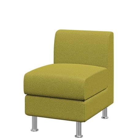 Диван Домино. Модуль 1-местный. (Модуль 1-местный sweet_green)