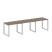 Рабочая станция Metal System Style БО.СМ-3.1 3000x720x750 (Дуб Наварра/Серый металл)