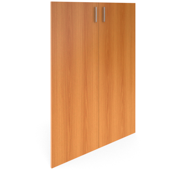 Двери из ЛДСП к широким стеллажам Авантаж В-864 706x16x1104 (Миланский орех)