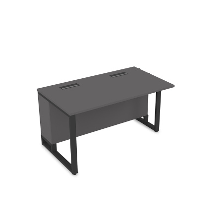 16СПН.182 Стол прямой бенч, начальный модуль  (1200x800x750) (Graphit | Черный)