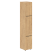 Шкаф колонка с глухими малыми и средними дверьми LOFTIS LHC 40.3 400х430х2253 (Дуб Бофорд)