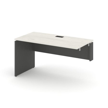 Стол-приставка к опорным элементам SN-D.OPRS-014(R) (1580х700х750) (Дуб Наварра/Антрацит)