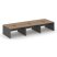 Рабочая станция 2-х сторонняя SN-D.DRS-062 (3540х1232х750) (Тиквуд Светлый/Антрацит)
