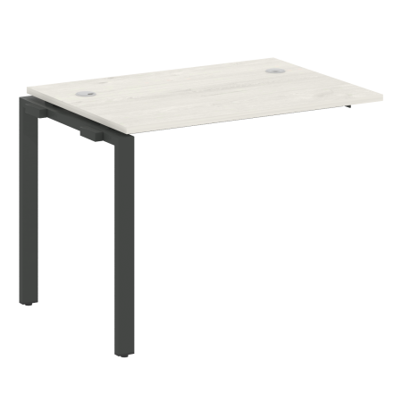 Проходной наборный элемент рабочей станции Metal System Style БП.ПРС-СП-1.1 1000x720x750 (Дуб Наварра/Антрацит металл)