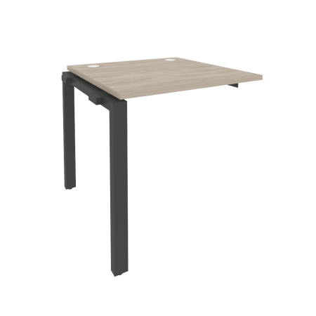 Наборный элемент рабочей станции на П-образном м/к Onix O.MP-1.NRS-0.8 780x800x750 (Дуб Аттик/Черный металл)