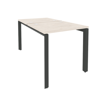 Рабочая станция на П-образном м/к Onix O.MP-D.RS-2.0.7 780x1475x750 (Денвер Светлый/Черный металл)