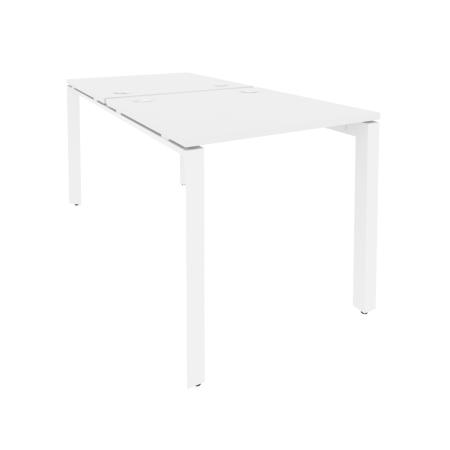 Рабочая станция на П-образном м/к Onix O.MP-D.RS-2.0.8 780x1635x750 (Белый Бриллиант/Белый Металл)