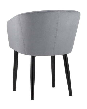 Кресло Ральф велюр серый (Стул Ральф серый)