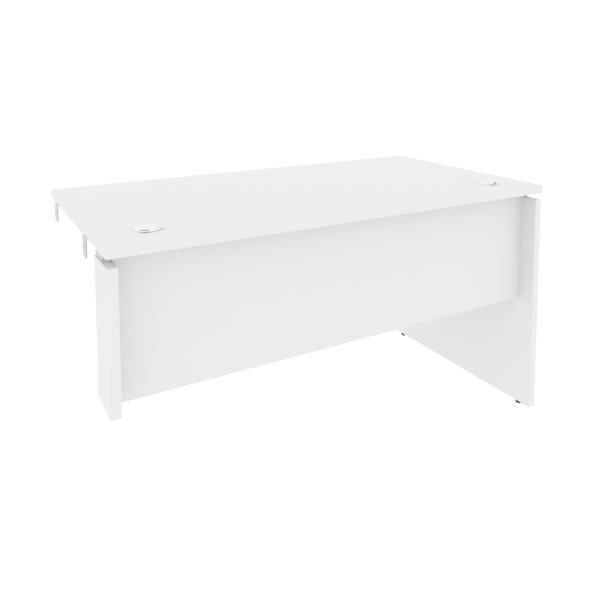 Стол-приставка правый к опорным элементам Onix O.SPR-3.7R 1380x720x750 (Белый Бриллиант)