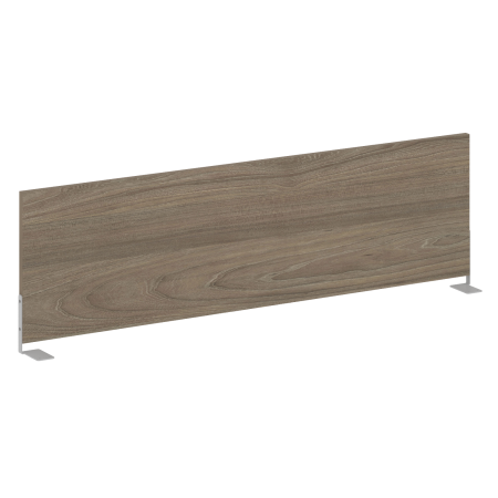 Экран боковой L1235мм Metal System Style Б.ЭКР-123 1235x18x348 (Вяз/Серый металл)