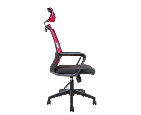 Бит / черный пластик / красная сетка / черная ткань (Черный)