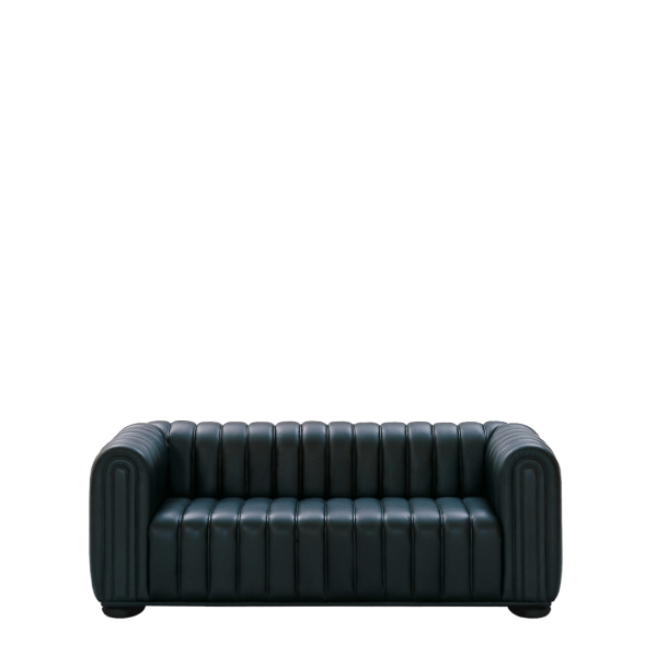 Диван офисный Клаб (С-21) 2-х местный (Черный)