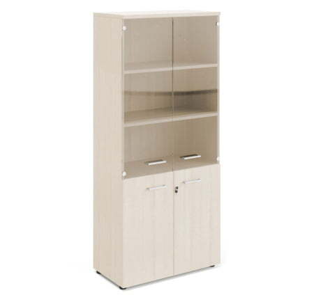 FERMO WOOD Шкаф комбинированный (Дуб Светлый)