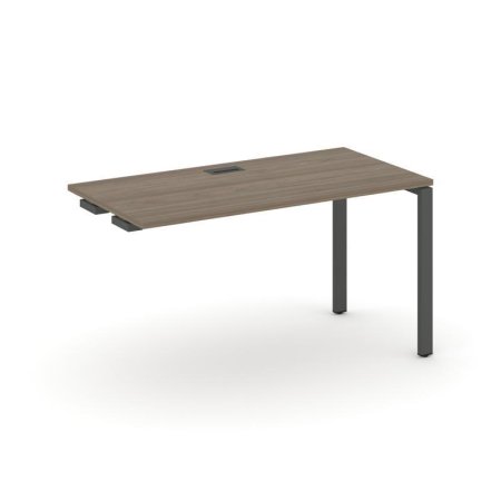 Стол-приставка к опорным элементам SN-6P.OPRS-004 (1580х600х750) (Вяз Благородный/Металл Антрацит)