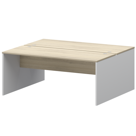 Бенч двойной Смарт СМСР25-2.18.73 1800x1496x750 (Белый/Кронберг)