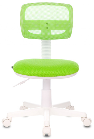 Кресло детское CH-W299 салатовый TW-03A TW-18 сетка/ткань крестов. пластик пластик белый (Салатовый)