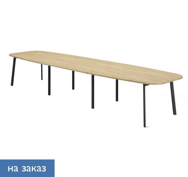 FLEX Стол для переговоров составной (Гикори/Графит металл)