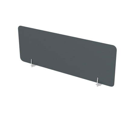 10БФО.105 Барьеры фронтальные оргстекло (1000x4x500) (Dark greyПорошковое покрытие)