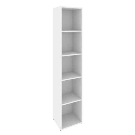 Модуль основной 5 ячеек Locker Plus LK.OM-5 408x350x1983 (Белый бриллиант)