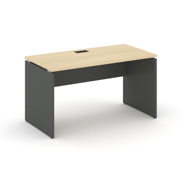 Стол письменный SN-D.SP-001 (980х600х750) (Акация Лорка/Антрацит)