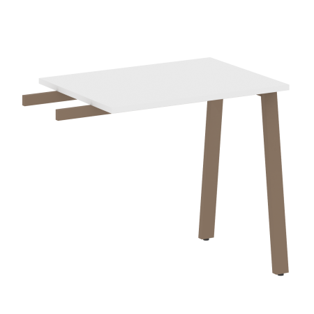 Приставной элемент Metal System Style БА.ПР-2 800x600x750 (Белый/Мокко металл)