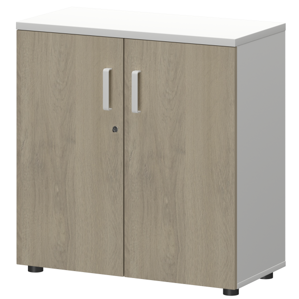 Шкаф Смарт СМШ-28Д Тип1 792x380x836 (Белый/Кронберг)