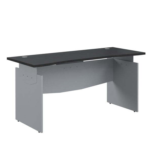 Стол письменный Offix-new OST 167 1600x640x750 (Легно темный/металлик)