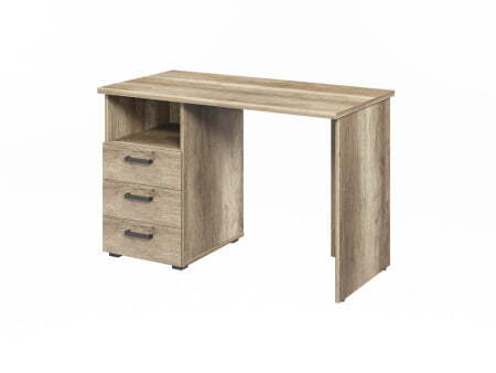 Стол на опорной тумбе L-27 1150х590х750 (Дуб Каньон)