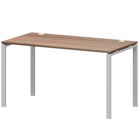 Стол на металлокаркасе Арго-М АМ-002 1200x730x760 (Темный шимо/Белый)