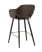 Стул барный Саймон велюр темно-коричневый (Стул барный Саймон темно-коричневый)