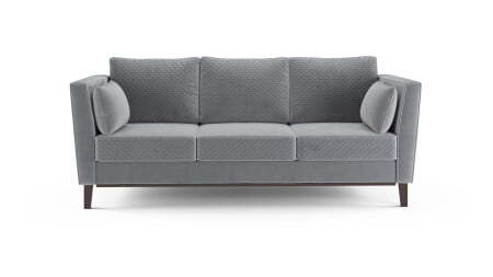 Диван 3-местный раскладной Neapole (2320x970x960) Серый (Серый)